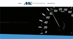 Desktop Screenshot of mkdigitalmarketing.com